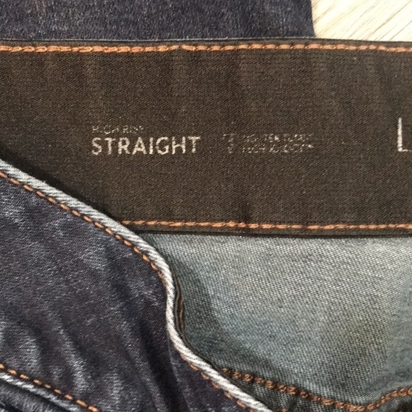 Lane Bryant High Rise Straight Tighter Tummy Technology Medium Wash Jeans - Picture 9 of 11